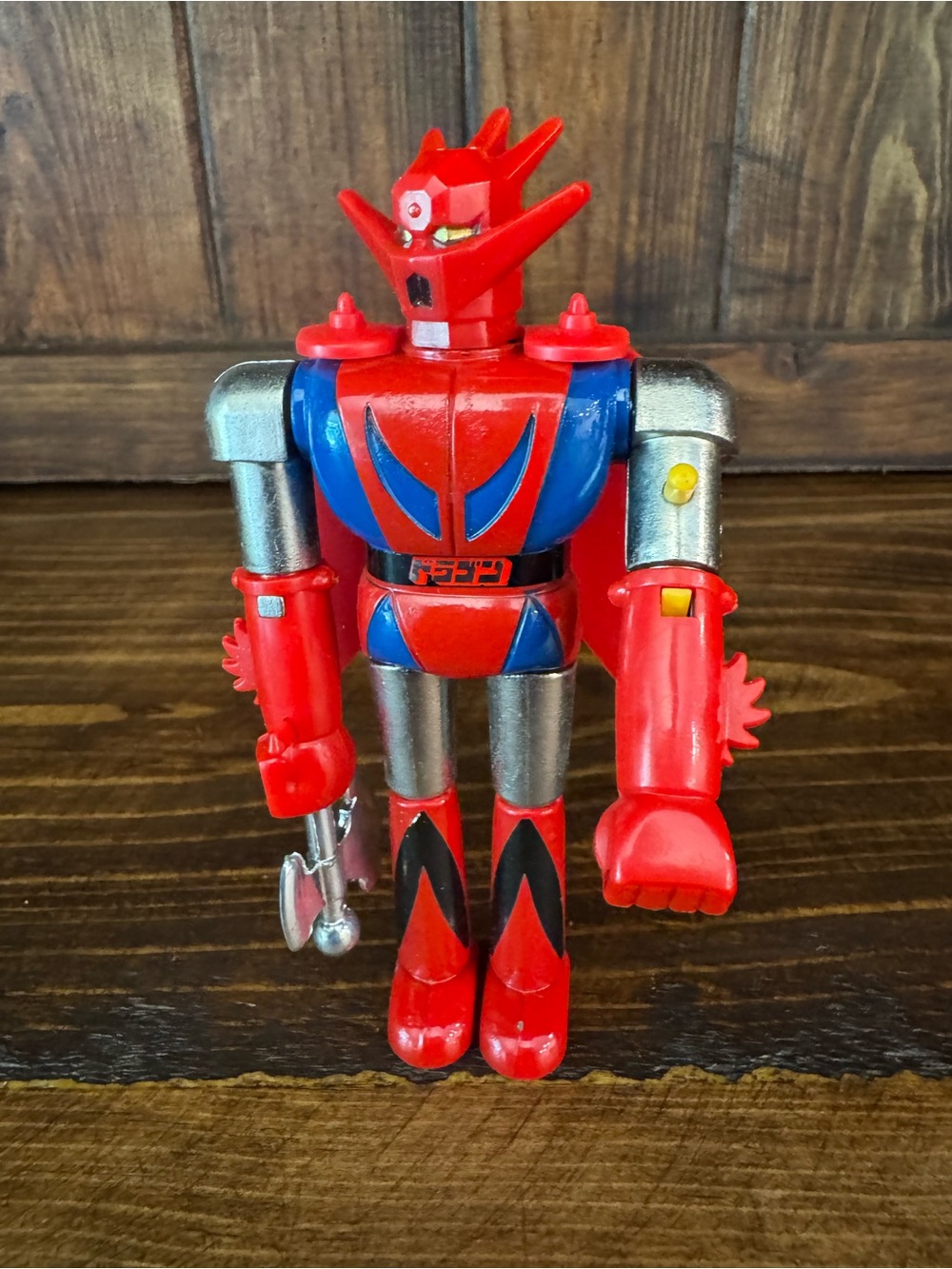 1970s Bandai Vintage-5in Die Cast Metal Shogun Warriors - Dragun